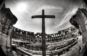 The Cross in the Roman Colosseum